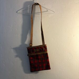 ❤️ Simply Southern Red Plaid Crossbody Bag🖤